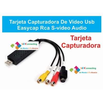 Capturadora de vídeo EasyCap RCA